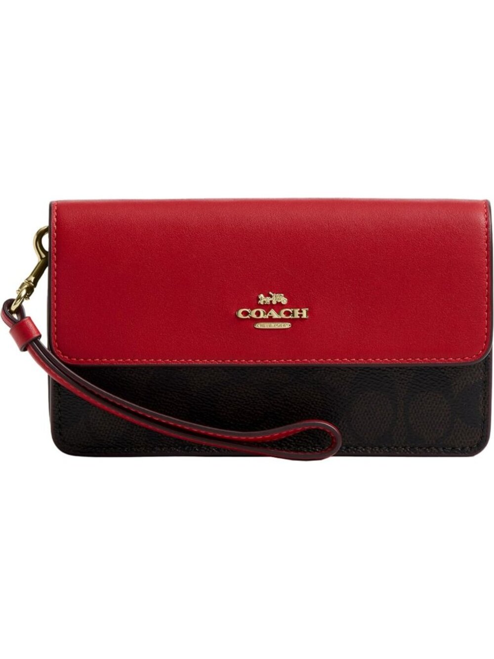 Chic Women's Foldover Wristlet Clutch - Stylish & Versatile for Everyday Use